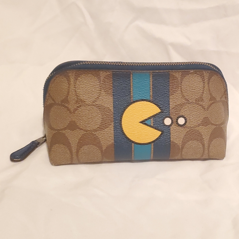 Coach Limited Edition Pac Man Cosmetic case